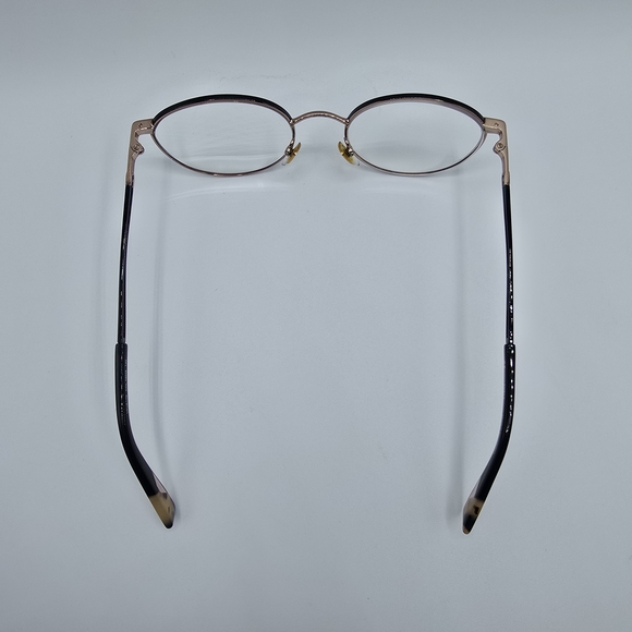 Furla Eyeglass Frames, VFU617K 08MZ, 50 19-140, Gold & Black, Frames Only - Picture 6 of 16